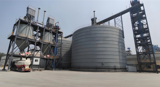 松江粉煤灰钢板仓建造施工容易出现的问题